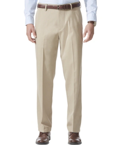 DOCKERS MEN'S COMFORT RELAXED FIT KHAKI STRETCH PANTS