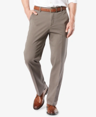 Dockers Men's Workday Smart 360 Flex Classic Fit Khaki Stretch Pants In Brown