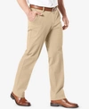 Dockers Men's Big & Tall Workday Classic Fit Smart 360 Flex Stretch Khakis In Khaki
