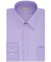 VAN HEUSEN MEN'S ATHLETIC FIT POPLIN DRESS SHIRT