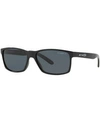 Arnette Polarized Sunglasses, An4185 Slickster In Black/grey