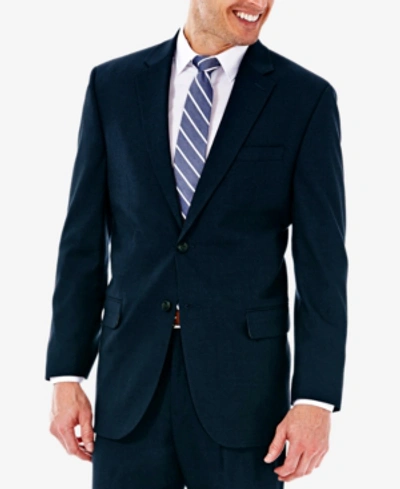 Haggar Jmh Men's Premium Stretch Classic Fit Suit Jacket In Dark Navy