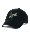 47 Brand South Florida Bulls Clean-up Cap In Black