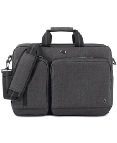 Solo Urban Hybrid Laptop Briefcase In Gray