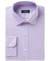 CLUB ROOM MEN'S REGULAR FIT PINPOINT DRESS SHIRT, CREATED FOR MACY'S