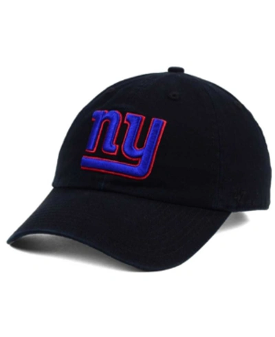 47 Brand New York Giants Clean Up Cap In Black