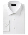 ALFANI MEN'S SLIM FIT 2-WAY STRETCH PERFORMANCE SOLID DRESS SHIRT, CREATED FOR MACY'S