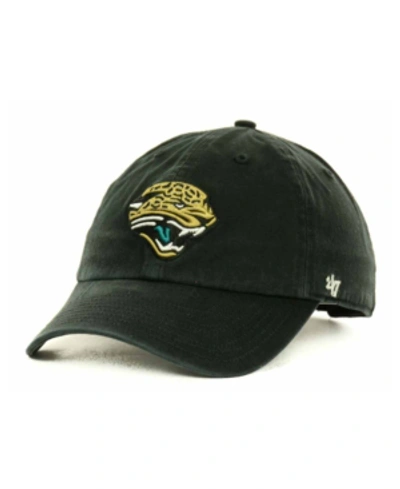 47 Brand Jacksonville Jaguars Clean Up Cap In Black