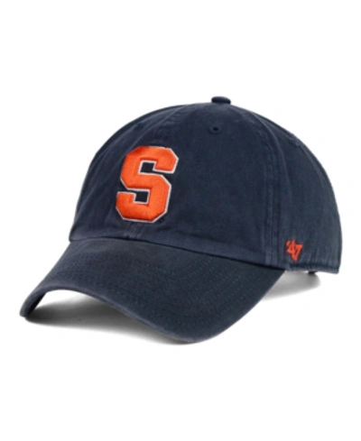 47 Brand Syracuse Orange Clean Up Cap In Navy