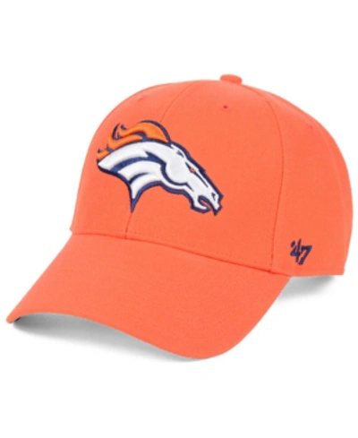 47 Brand Denver Broncos Mvp Cap In Orange