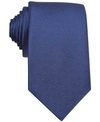 Bar Iii Sable Solid Tie, Created For Macy's In Navy