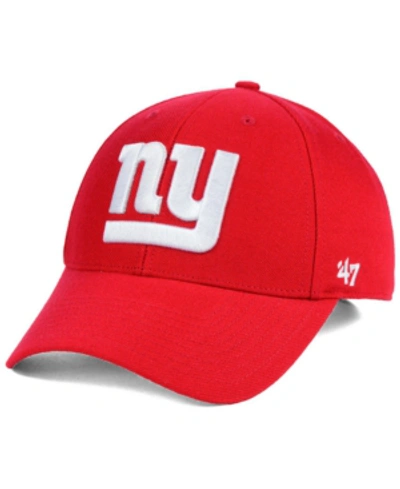 47 Brand New York Giants Mvp Cap In Red
