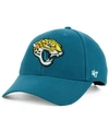 47 Brand Jacksonville Jaguars Clean Up Cap In Teal
