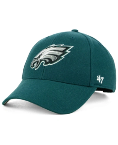 47 Brand Philadelphia Eagles Mvp Cap In Teal