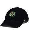 47 Brand Boston Celtics Clean Up Cap In Black