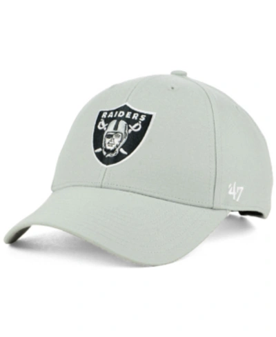 47 Brand Las Vegas Raiders Mvp Cap In Gray
