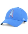 47 Brand Houston Oilers Clean Up Cap In Lightblue