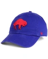 47 Brand Buffalo Bills Clean Up Strapback Cap In Royalblue