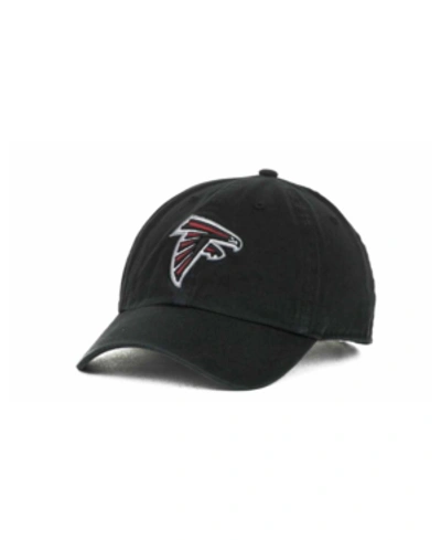 47 Brand Atlanta Falcons Clean Up Cap In Black