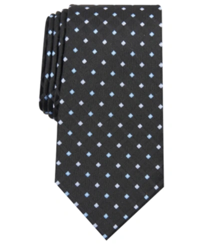 Club Room Men's Linked Neat Tie, Created For Macy's In Black