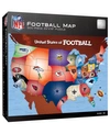 MASTERPIECES PUZZLE COMPANY MASTERPIECES PUZZLE COMPANY NFL 500 PIECE MAP PUZZLE