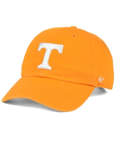 47 Brand Tennessee Volunteers Clean Up Cap In Tennessee Orange