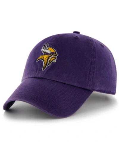 47 Brand Nfl Hat, Minnesota Vikings Franchise Hat In Purple