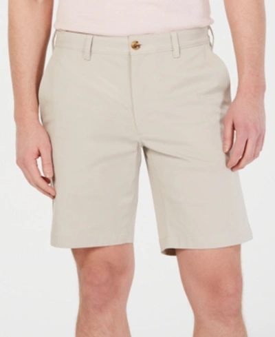 Club Room Men's Regular-fit 9" 4-way Stretch Shorts, Created For Macy's In Stone Wall