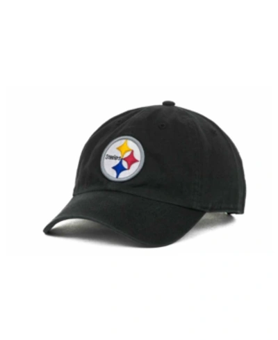 47 Brand Pittsburgh Steelers Clean Up Cap In Black