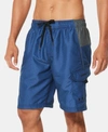 SPEEDO MEN'S MARINA SPORT VAPORPLUS 9" SWIM TRUNKS