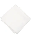 Alfani Men's Solid Pocket Square, Created For Macy's In White
