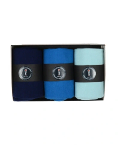 Love Sock Company Men's 3 Socks Box Set In Blues