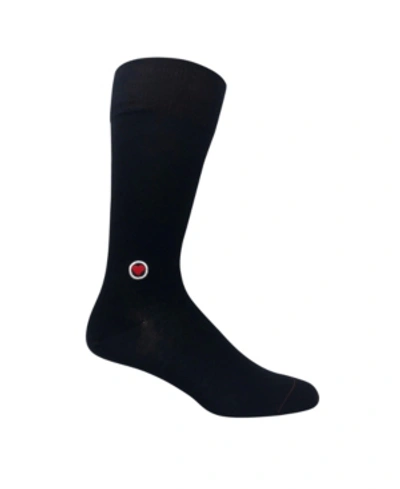 Love Sock Company Men's Solid Socks - Navy In Black