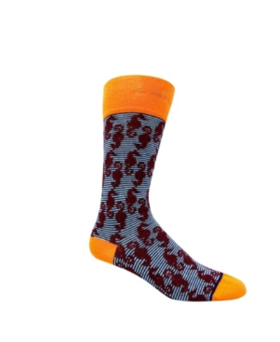 Love Sock Company Men's Casual Socks - Seahorse In Navy