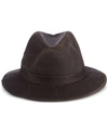 Dorfman Pacific Men's Weathered Safari Hat In Brown