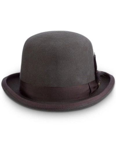 Scala Men's Wool Derby Hat In Char