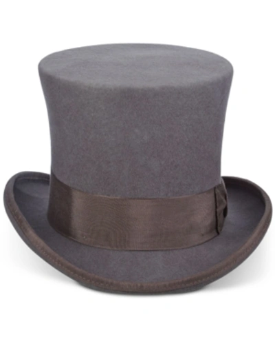 Scala Men's Top Hat In Grey