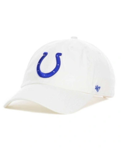 47 Brand Indianapolis Colts Clean Up Cap In White