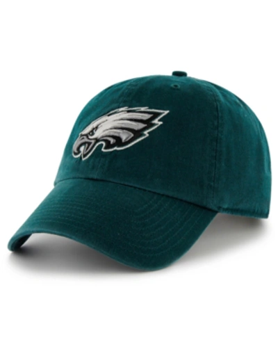47 Brand Nfl Hat, Philadelphia Eagles Franchise Hat In Pacific Green