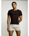Moseri Borderless Crew Neck Undershirt- 2 Pack In Black