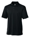 Cutter & Buck Genre Drytec Moisture Wicking Polo In Black