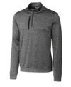 Cutter & Buck Men's Big & Tall Stealth Half Zip Sweatshirt In Gray