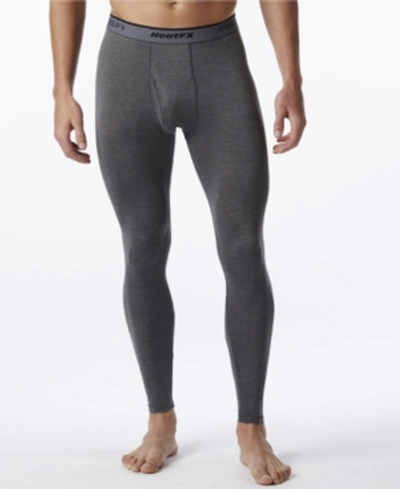 Stanfield's Heatfx Men's Lightweight Jersey Thermal Long Johns In Charcoal