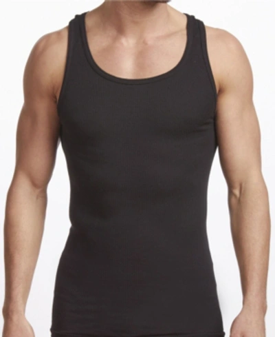 Stanfield's Premium Cotton Men's 2 Pack Tank Top In Black