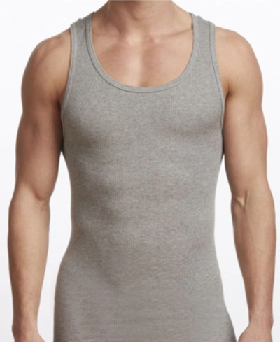 Stanfield's Premium Cotton Men's 2 Pack Tank Top In Heather Gr