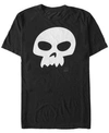 Toy Story Disney Pixar Men's  Sid Skull Costume Short Sleeve T-shirt In Black