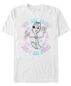 Toy Story Disney Pixar Men's  4 Forky Life Was Easier When I Was A Fork Short Sleeve T-shirt In White