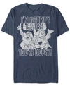 DISNEY PRINCESS DISNEY MEN'S SNOW WHITE GRUMPY CAUSE YOU'RE DOPEY SHORT SLEEVE T-SHIRT