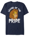 LION KING DISNEY MEN'S THE LION KING SIMBA LEADER OF THE PRIDE SHORT SLEEVE T-SHIRT