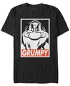 Disney Princess Disney Men's Snow White I'm With Grumpy Short Sleeve T-shirt In Black